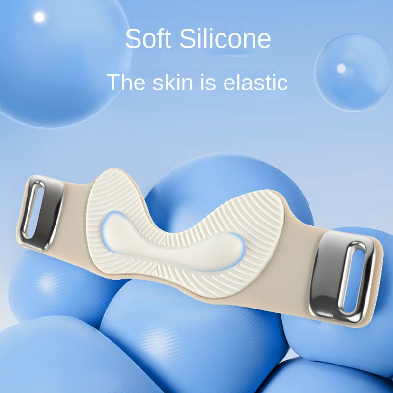 New Silicone Patella Belt Knee Pads Professional Grade Airbag Breathable Anti-Slip Fixed Sports Anti-Injury Adjustable