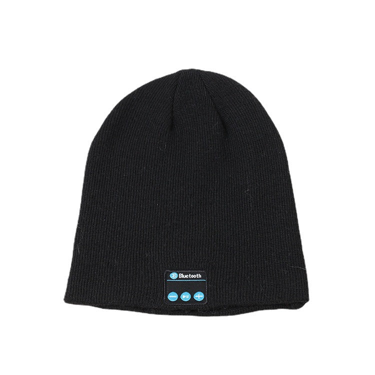 Wireless Bluetooth Hat V5.0 Call Music Stereo Knitted Bluetooth Headphone Hat